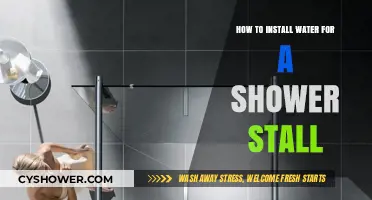 Easy Guide to Installing Water Supply for Your Shower Stall