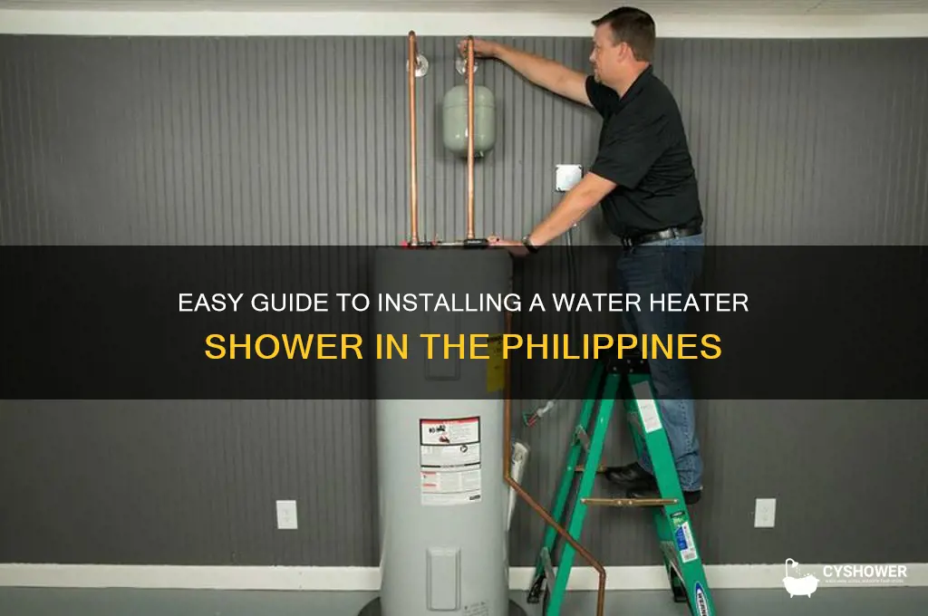 how to install water heater shower philippines
