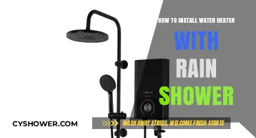 Easy Guide: Installing a Water Heater with Rain Shower System