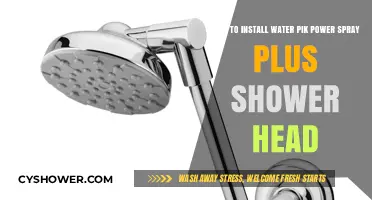Easy Guide to Installing Water Pik Power Spray Plus Shower Head