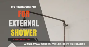 DIY Guide: Installing External Shower Water Pipes Step-by-Step