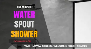 Easy DIY Guide: Installing a Water Spout Shower in Your Bathroom