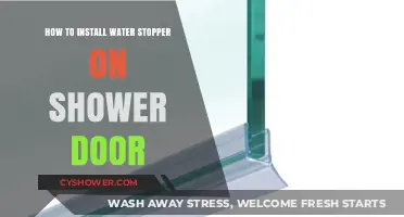 Easy Guide to Installing a Water Stopper on Your Shower Door