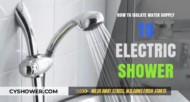 Quick Guide: Isolating Water Supply to Your Electric Shower Safely