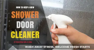 Easy Tips for Maintaining a Spotless New Shower Door