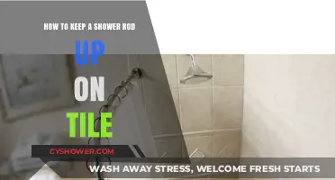 Secure Your Shower Rod on Tile: Easy DIY Solutions