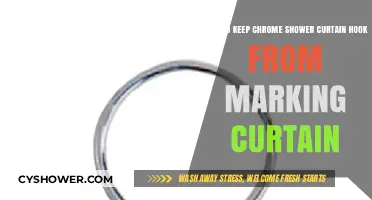 Prevent Chrome Shower Curtain Hooks from Marking Your Curtain: Easy Tips