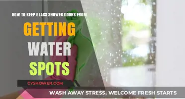 Prevent Water Spots on Glass Shower Doors: Simple Cleaning Tips