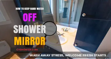 Prevent Hard Water Stains on Your Shower Mirror: Easy Tips