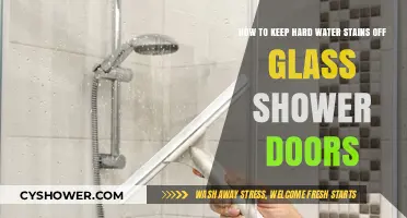 Prevent Hard Water Stains on Glass Shower Doors: Easy Cleaning Tips