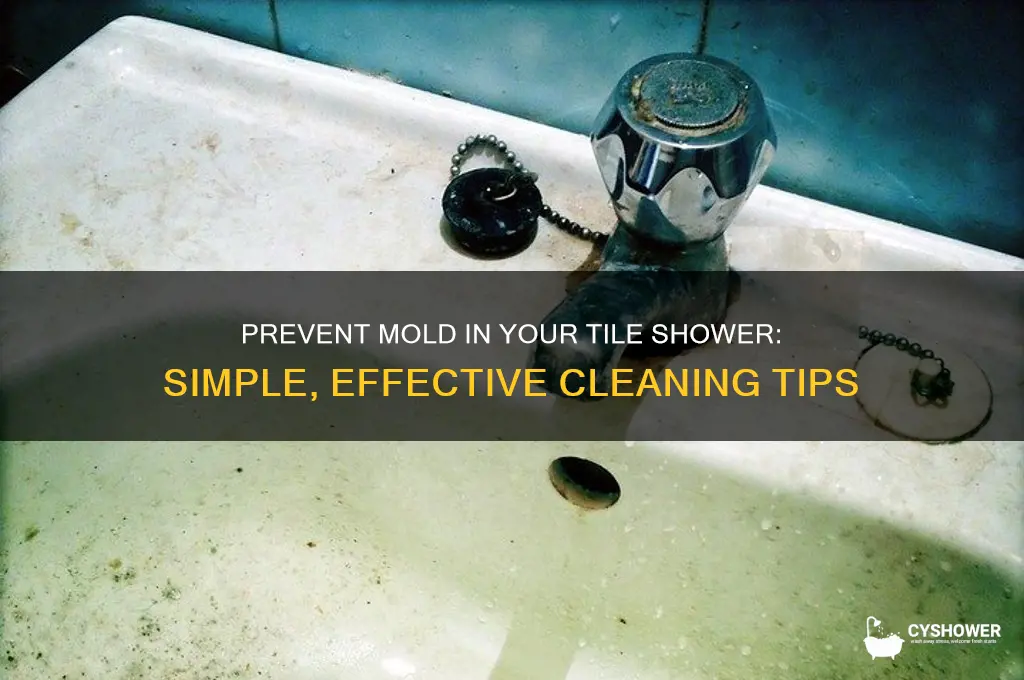 how to keep mold from growing in tile shower