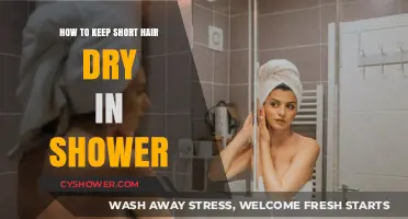 Showering with Short Hair: Quick Tips to Keep It Dry