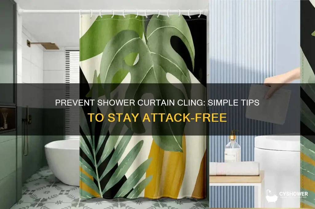 how to keep shower curtain from attacking you