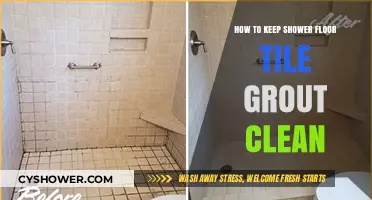 Easy Tips to Maintain Sparkling Shower Floor Tile Grout