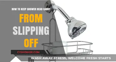 Prevent Shower Head Caddy Slipping: Easy Tips for Secure Placement