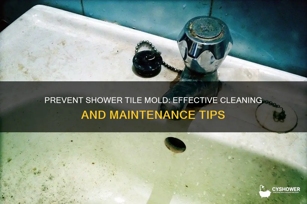 how to keep shower tile from molding