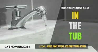 Prevent Shower Water Overflow: Simple Tips to Keep Water in the Tub