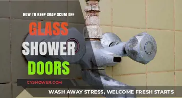 Prevent Soap Scum Buildup on Glass Shower Doors: Easy Cleaning Tips