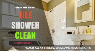 Easy Tips for Maintaining a Spotless Subway Tile Shower