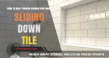 Prevent Sliding: Easy Fixes for Tension Shower Rods on Tile