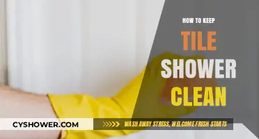 Effortless Tile Shower Cleaning: Simple Tips for a Sparkling Bathroom