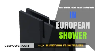 Prevent Shower Splash: European Shower Water Containment Tips