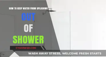 Prevent Shower Splash: Simple Tips to Keep Water Contained