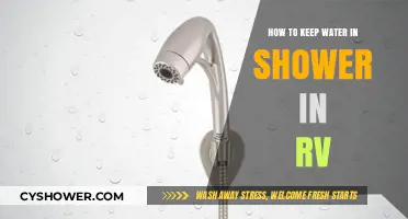 RV Shower Water Retention: Simple Tips for a Dry Bathroom