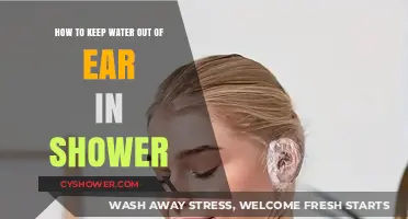 Shower Smart: Simple Tips to Keep Water Out of Your Ears