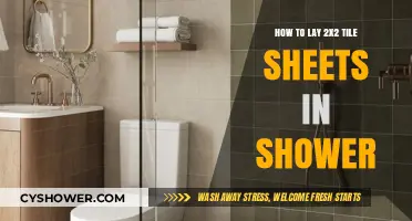 Mastering Shower Tile Installation: Laying 2x2 Sheets Like a Pro