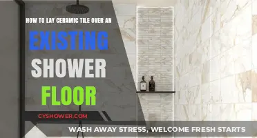 Revamp Your Shower: Laying Ceramic Tile Over Existing Floor