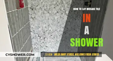 Mastering Mosaic Tile Installation: A Step-by-Step Shower Guide