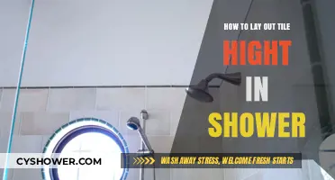Mastering Shower Tile Height: Layout Tips for a Perfect Finish