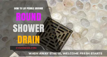 Laying Pebbles Around a Round Shower Drain: A Step-by-Step Guide