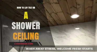 Tiling Shower Ceilings: Step-by-Step Guide for a Waterproof Finish