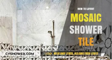 Mastering Mosaic Shower Tile Layout: A Step-by-Step Guide