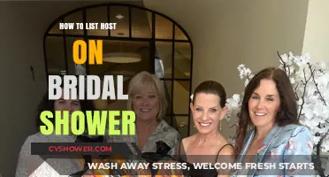 Hosting a Bridal Shower: Step-by-Step Guide to Listing the Perfect Host