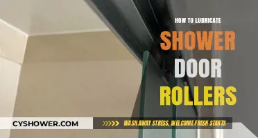 Smooth Shower Door Operation: A Guide to Lubricating Rollers