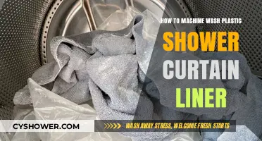 Easy Steps to Machine Wash Your Plastic Shower Curtain Liner