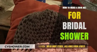 Crafting a Bow Hat: A Bridal Shower DIY Guide