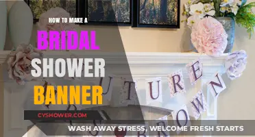 DIY Bridal Shower Banner: Easy Steps to Craft a Stunning Decor