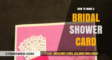 Crafting the Perfect Bridal Shower Card: Creative DIY Ideas & Tips