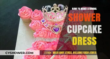 Create a Stunning Bridal Shower Cupcake Dress: Easy DIY Guide