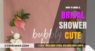Charming Bridal Shower Ideas: Tips for a Cute and Memorable Celebration