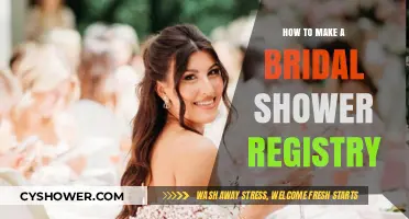 Create the Perfect Bridal Shower Registry: Tips and Ideas
