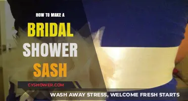 DIY Bridal Shower Sash: Easy Steps to Craft a Stunning Accessory