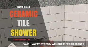 Crafting a Ceramic Tile Shower: Step-by-Step DIY Guide