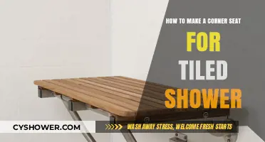 DIY Corner Seat for Tiled Showers: Step-by-Step Guide