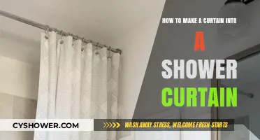 Transform Your Curtains: A DIY Guide to Creating Shower Curtains