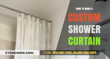 DIY Custom Shower Curtain: Easy Steps to Personalize Your Bathroom